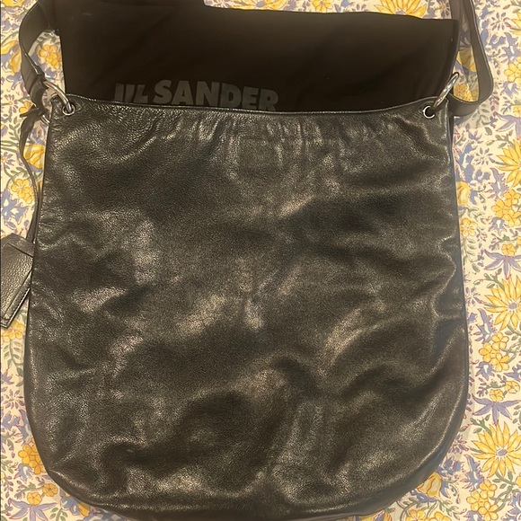 Jil Sander Black Leather Tote Bag/travel bag - Picture 4 of 13